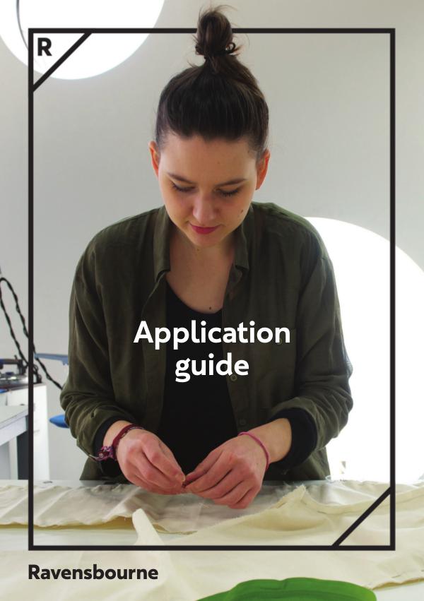 Ravensbourne Tier 4 Application Guide 1