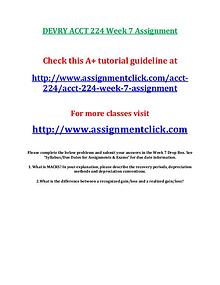 devry acct 212 entire course