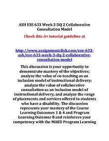 ash ese 633 entire course