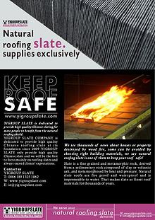 YIGROUP NATURAL ROOFING SLATE Newsletter