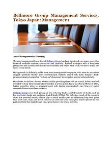 Bellmore Group Management Services, Tokyo Japan