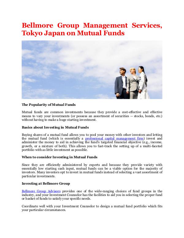 Mutual Funds