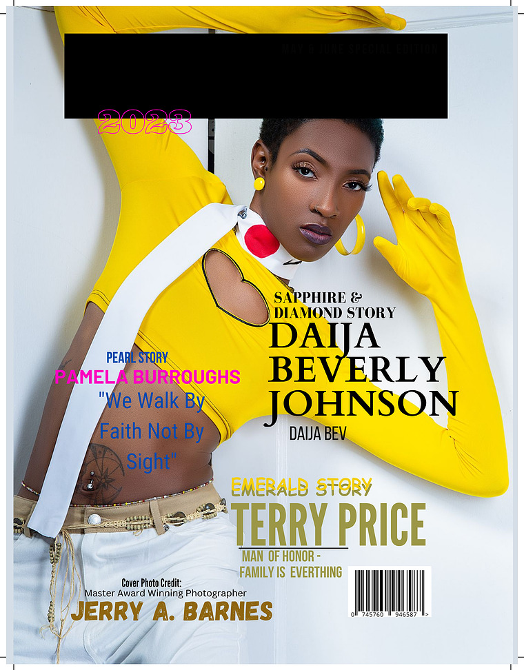 May & June issue 2023 Super Model Daija