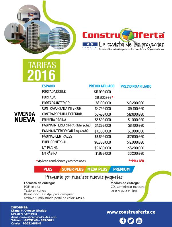 Tarifas Construoferta 2