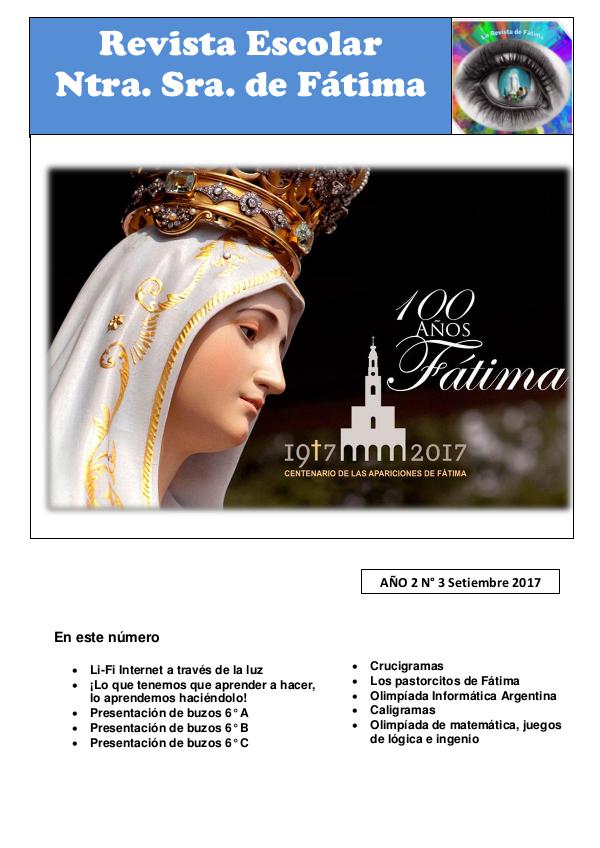 Revista escolar Revista 3° edición