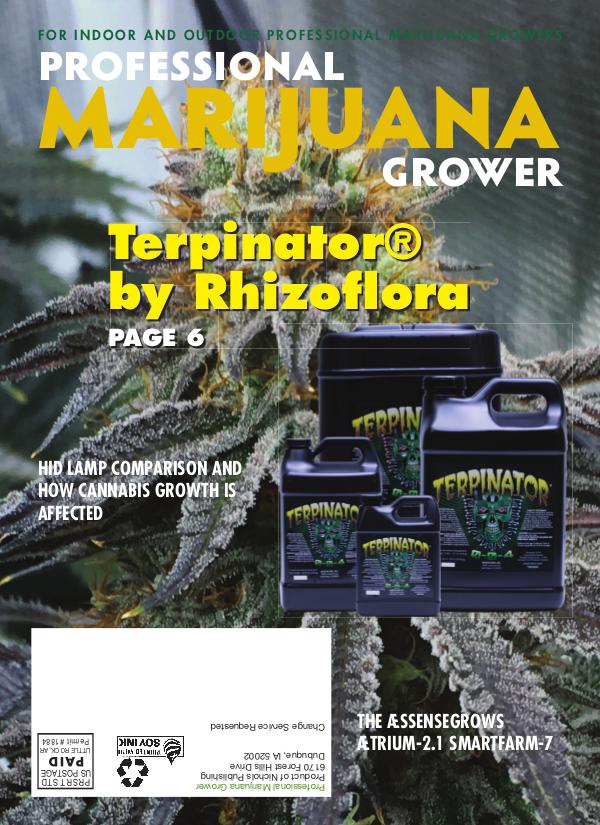 Professional Marijuana Grower September-October 2018 Issue