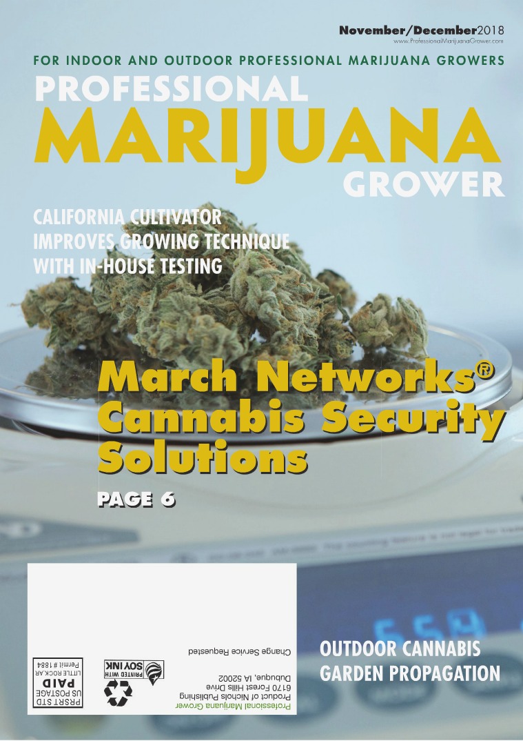 Professional Marijuana Grower November-December 2018 Issue