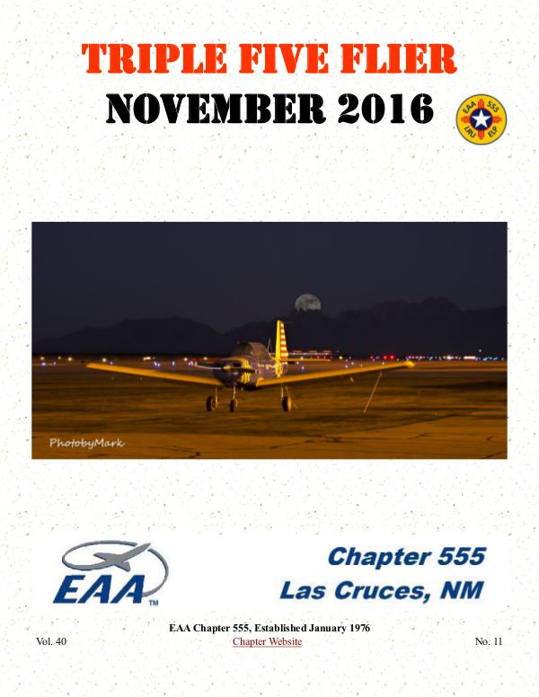 EAA Triple Five Flier Volume 40 Number 11