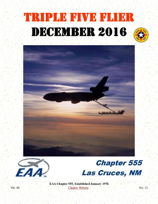 EAA Triple Five Flier EAA Triple Five Flier Newsletter