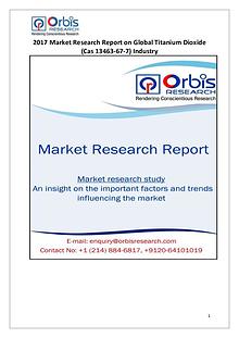 Global Titanium Dioxide Industry Overview