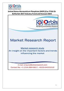 2017 United States Monocalcium Phosphate Industry