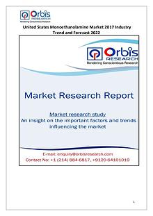 United States Monoethanolamine Industry Overview