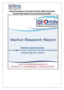 Global Phosphorus Pentachloride Industry Overview