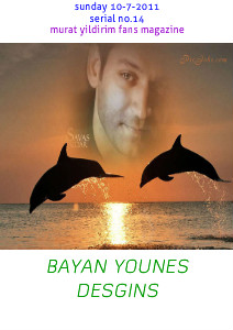 MURAT YILDIRIM IN THE ARABIC MAGAZINES BAYAN YOUNES DESIGNS