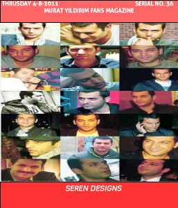 MURAT YILDIRIM IN THE ARABIC MAGAZINES SEREN DESIGNS