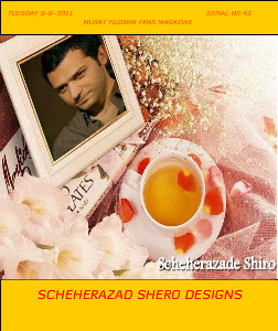 MURAT YILDIRIM IN THE ARABIC MAGAZINES SCHEHERAZAD SHERO DESIGNS