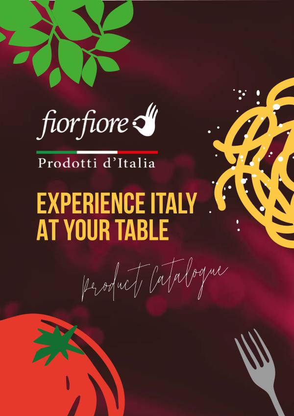 - Fior Fiore Product Catalogue settembre 2020