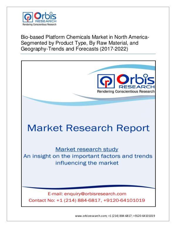 Chemical and Materials Market Research Report North America Bio-based Platform Chemicals Market-