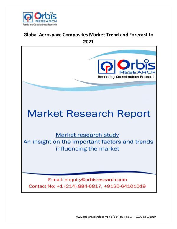 Forecast Report 2021 on Global Aerospace Composite