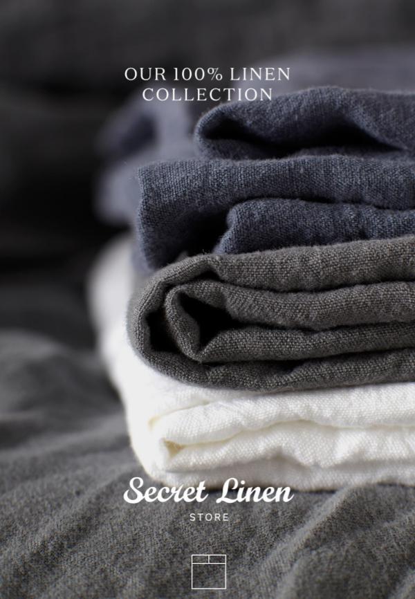 Secret Linen Store Look Books 100% Linen Collection