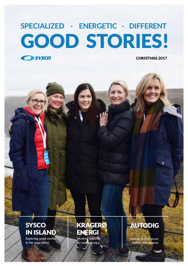 SYSCO Good Stories 2017 SYSCO Magasinet 2017_engelsk_versjon_3korr