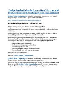 Design Profits Unleashed 2.0 Review & (BIGGEST) jaw-drop bonuses