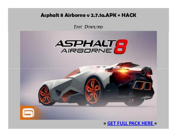 ⒶⓅⓀⒽⒶⒸⓀ › Asphalt 8 Airborne v 2.7.1a.APK + HACK