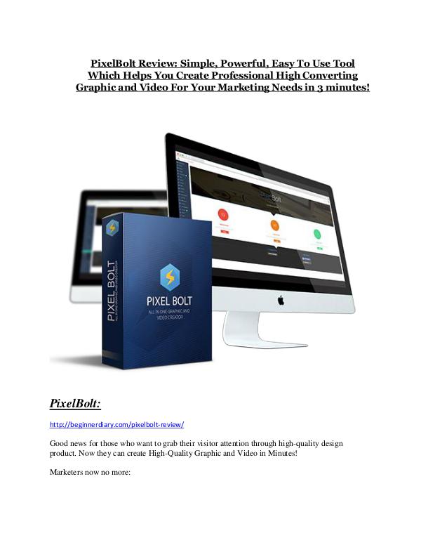 Marketing PixelBolt Review - (FREE) Bonus of PixelBolt