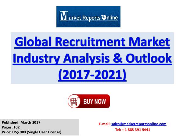 World Recruitment Market Forecast 2017-2021 March 2017