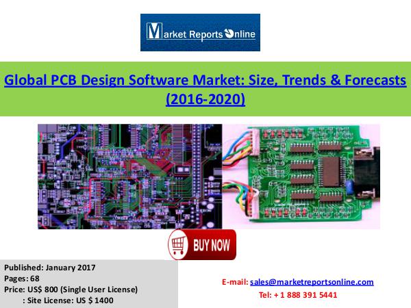 Global PCB Design Software Industry Analysis January 2017