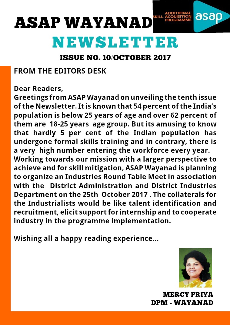 ASAP WAYANAD NEWSLETTER vol 10