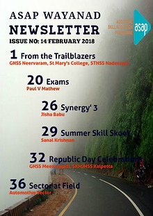 ASAP WAYANAD  NEWSLETTER