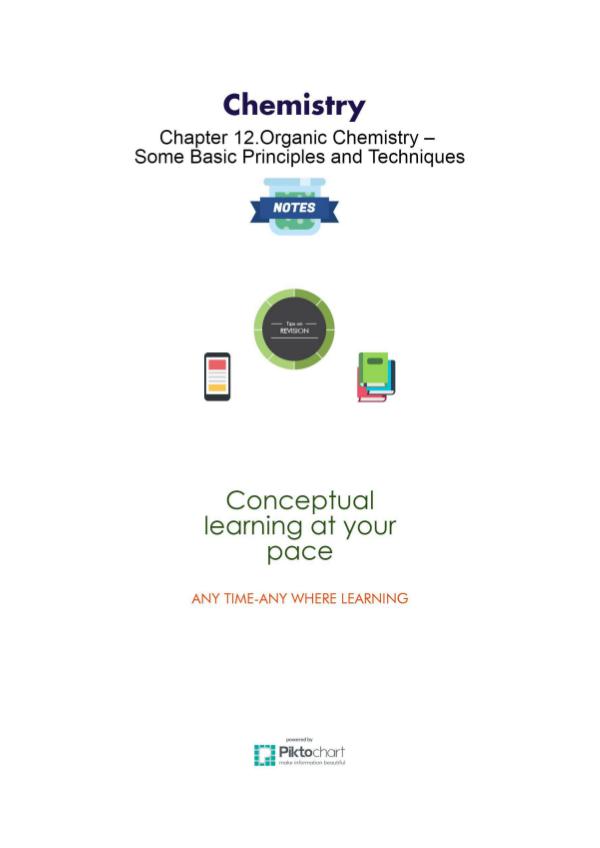 Chemistry Class 11 Chapter 12.Organic Chemistry Some Basic Principles
