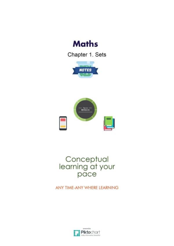 Maths Class 11 Chapter 1 Sets