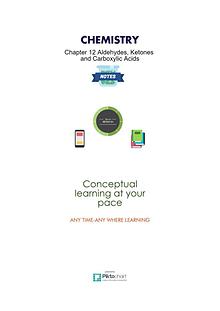 Chapter 12.Aldehydes, Ketones and Carboxylic Acids