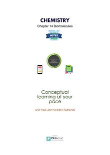 Chapter 14 Biomolecules, Class 12 Chemistry