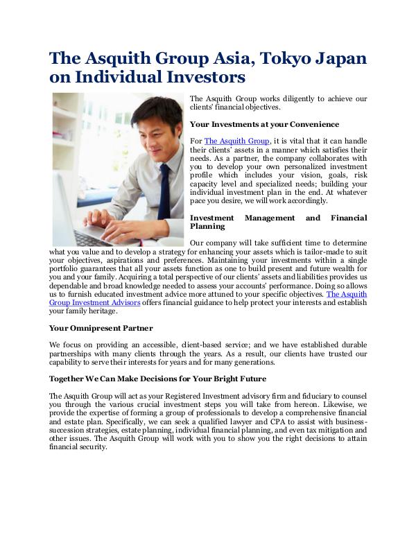 Individual Investors