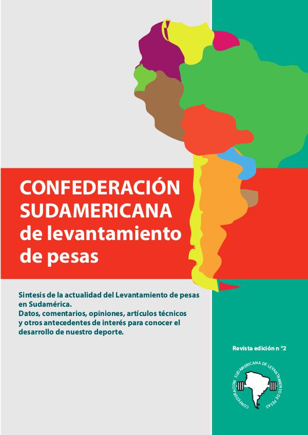 revista 2 confederacion sudamericana de pesas