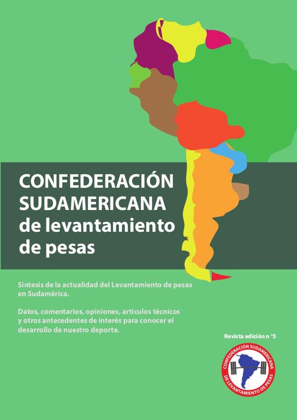 revista sudamericana de pesas V revista V confederacion sudamericana de pesas