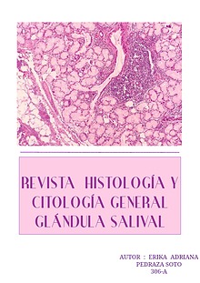 R. HISTOLOGÍA Y CITOLOGÍA GENERAL