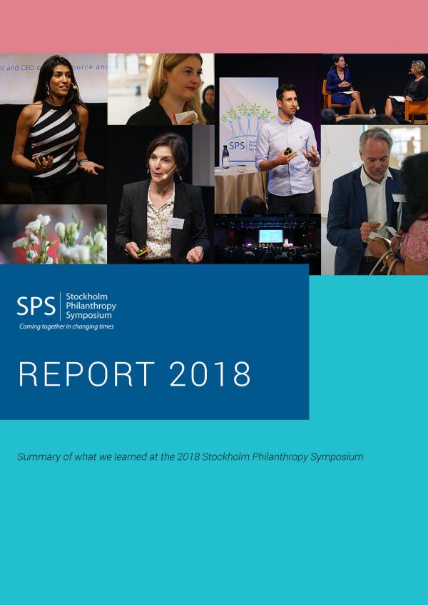 2018 Stockholm Philanthropy Symposium June 2018