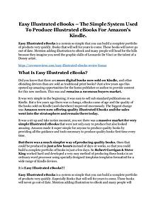 Easy Illustrated eBooks Review & (Secret) $22,300 bonus NOW