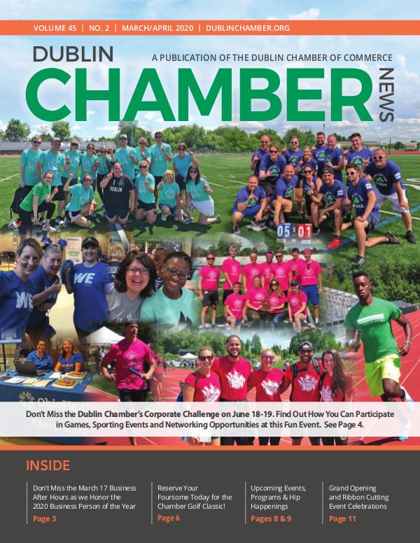 March April 2020 Dublin Chamber News Magazine DCCNewsMarchApril2020ONLINE