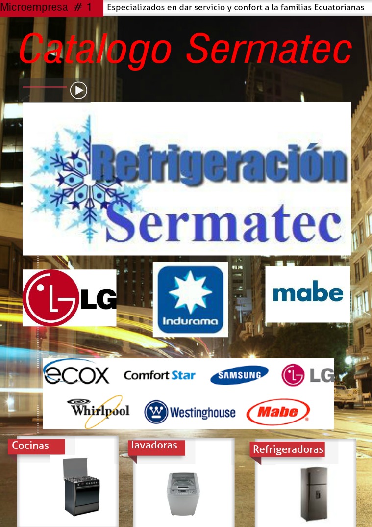 CATALAGO REFRIGERACION SERMATEC DAEWOO