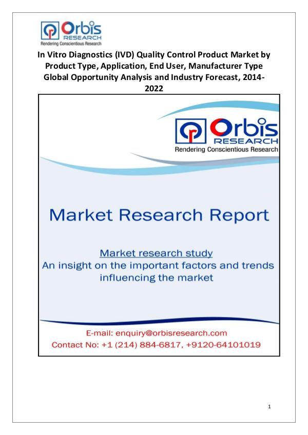 Global In-Vitro Diagnostics (IVD) QCP Industry