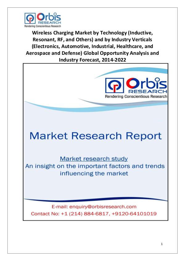 New Study: 2022 Global Wireless Charging Market