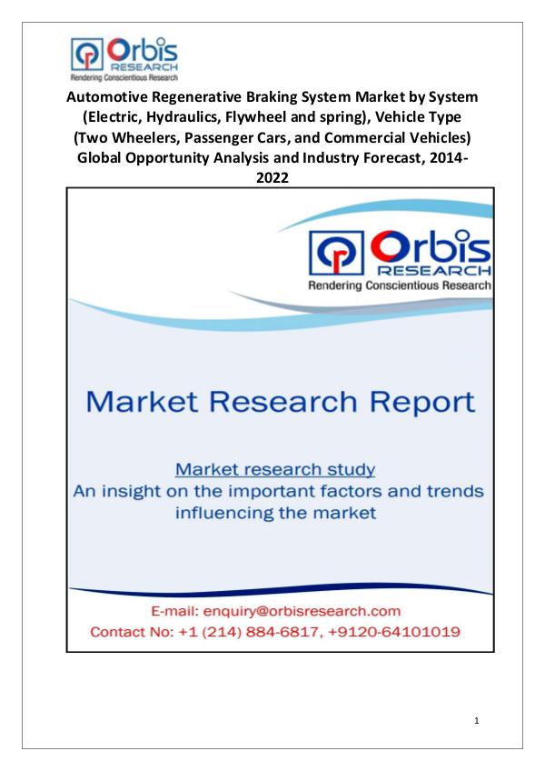 Automotive Regenerative Braking System Market