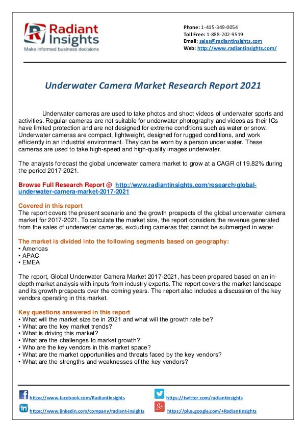 Underwater Camera Market