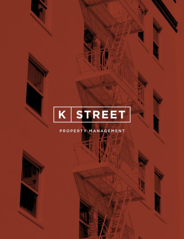 My first Magazine K Street Property Management Brochure