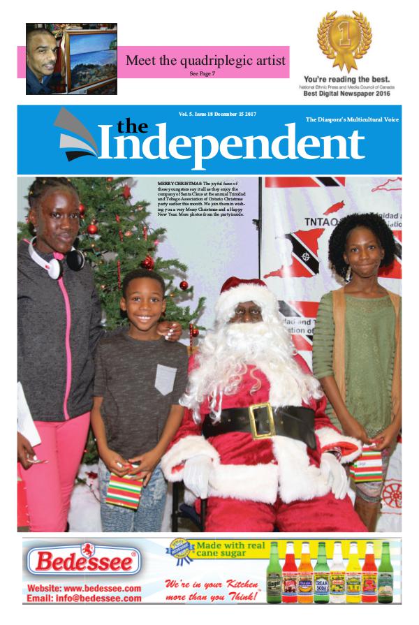 The Independent December 15 2017 Independent December 15 2017